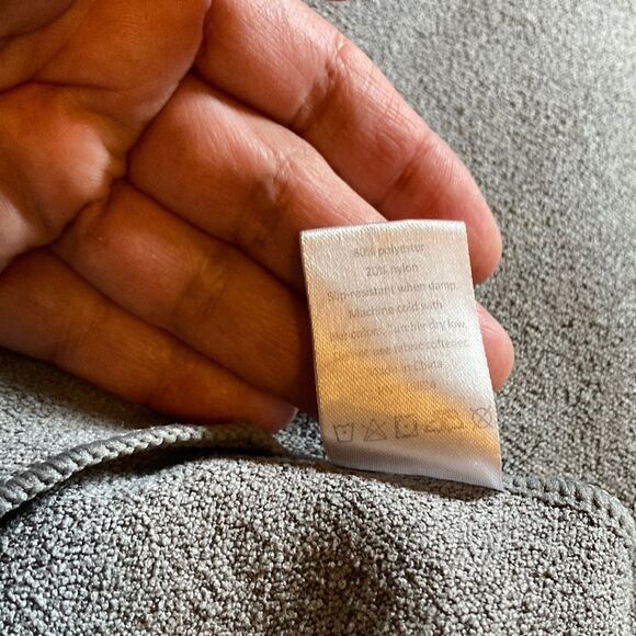 METTADALI Yoga Mat Exercise Oversized Gray Grey Towel 68 x 24 inches - Picture 9 of 13